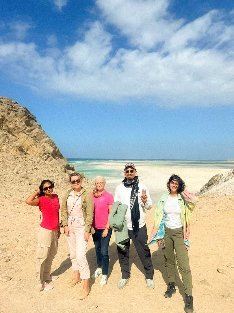 Socotra Outdoors Team with Guests