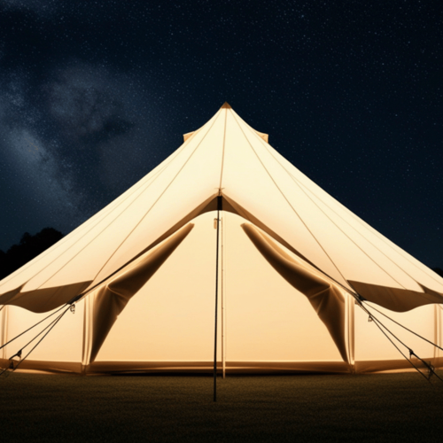Glamping under the skies